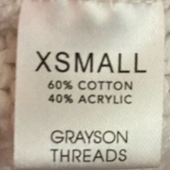 Grayson Threads American Flag Sweater Crew Neck Knit Womens Size XS Oversized - Picture 6 of 7